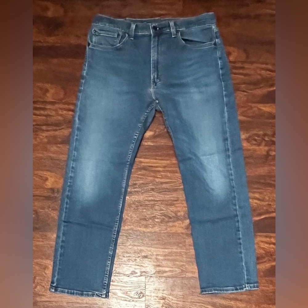 Men’s Levi's Blue Jeans Stretch Straight Legs Size 34x30